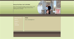 Desktop Screenshot of houstonpoolpolice.com