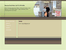 Tablet Screenshot of houstonpoolpolice.com